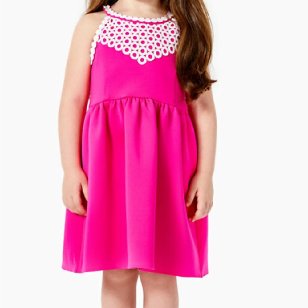 Lilly Pulitzer Pink Halter Sundress Casual